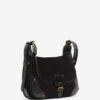 Sierra S Suede Calfskin Leather Messenger Bag Sierra S Suede Calfskin Leather Messenger Bag