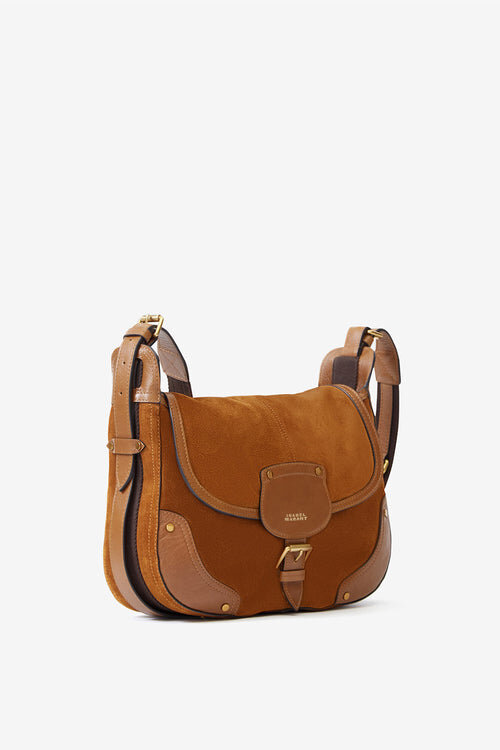 Sierra S Suede Calfskin Leather Messenger Bag Sierra S Suede Calfskin Leather Messenger Bag