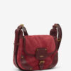 Sierra S Suede Calfskin Leather Messenger Bag Sierra S Suede Calfskin Leather Messenger Bag