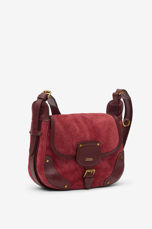Sierra S Suede Calfskin Leather Messenger Bag Sierra S Suede Calfskin Leather Messenger Bag