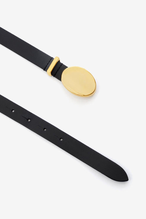 Silvana Oval Buckle Belt Silvana Oval Buckle Belt