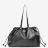 Silven E/W Shiny Leather Tote Bag Silven E/W Shiny Leather Tote Bag