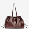 Silven E/W Shiny Leather Tote Bag Silven E/W Shiny Leather Tote Bag