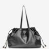 Silven E/W Shiny Leather Tote Bag Silven E/W Shiny Leather Tote Bag