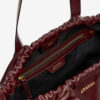 Silven E/W Shiny Leather Tote Bag Silven E/W Shiny Leather Tote Bag