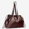 Silven E/W Shiny Leather Tote Bag Silven E/W Shiny Leather Tote Bag