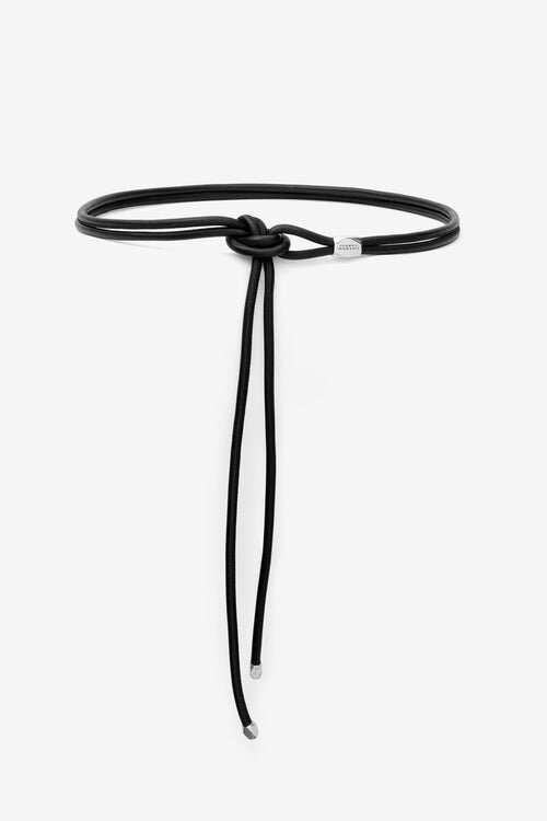Silvia Leather and Metal Belt Silvia Leather and Metal Belt