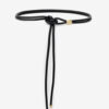 Silvia Leather and Metal Belt Silvia Leather and Metal Belt
