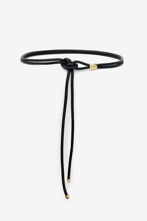 Silvia Leather and Metal Belt Silvia Leather and Metal Belt