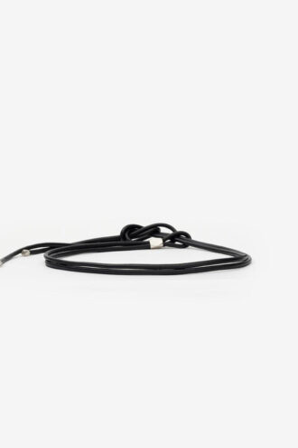 Silvia Leather and Metal Belt