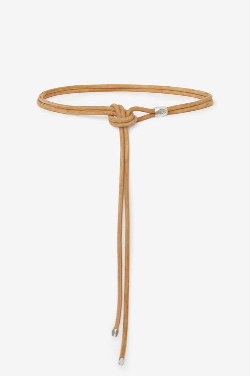 Silvia Tie Belt in Lambskin Leather Silvia Tie Belt in Lambskin Leather