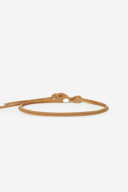 Silvia Tie Belt in Lambskin Leather Silvia Tie Belt in Lambskin Leather