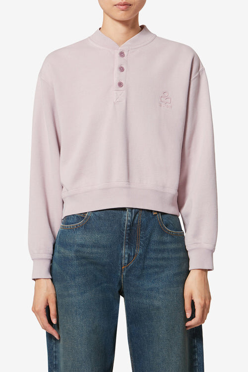 Simony Cotton Sweatshirt with Logo Simony Cotton Sweatshirt with Logo