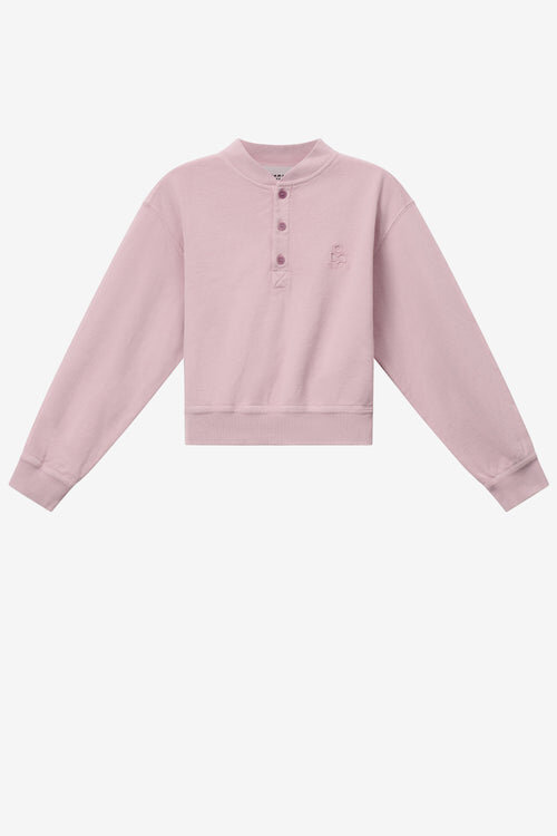 Simony Cotton Sweatshirt with Logo Simony Cotton Sweatshirt with Logo