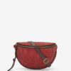 Skano Belt Bag in Braided Suede Calfskin Leather Skano Belt Bag in Braided Suede Calfskin Leather