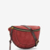 Skano Belt Bag in Braided Suede Calfskin Leather Skano Belt Bag in Braided Suede Calfskin Leather