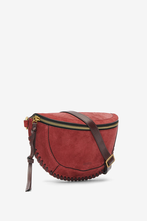 Skano Belt Bag in Braided Suede Calfskin Leather Skano Belt Bag in Braided Suede Calfskin Leather