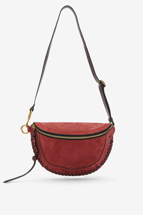 Skano Belt Bag in Braided Suede Calfskin Leather Skano Belt Bag in Braided Suede Calfskin Leather