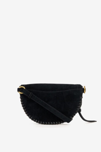 Skano Belt Bag in Braided Suede Leather