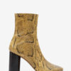 Soft Leather Ankle Boots with High Heels Soft Leather Ankle Boots with High Heels