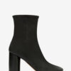 Soft Leather Ankle Boots with High Heels Soft Leather Ankle Boots with High Heels