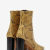 Soft Leather Ankle Boots with High Heels Soft Leather Ankle Boots with High Heels