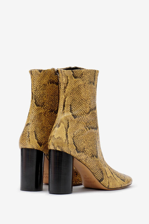 Soft Leather Ankle Boots with High Heels Soft Leather Ankle Boots with High Heels