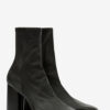 Soft Leather Ankle Boots with High Heels Soft Leather Ankle Boots with High Heels