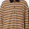 Sorel Long-Sleeve Striped Piqué Cotton Polo Shirt Sorel Long-Sleeve Striped Piqué Cotton Polo Shirt
