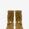 Stania Flat-Heeled Suede Calfskin Leather Boots