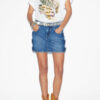 Stessy Short Denim Skirt Stessy Short Denim Skirt