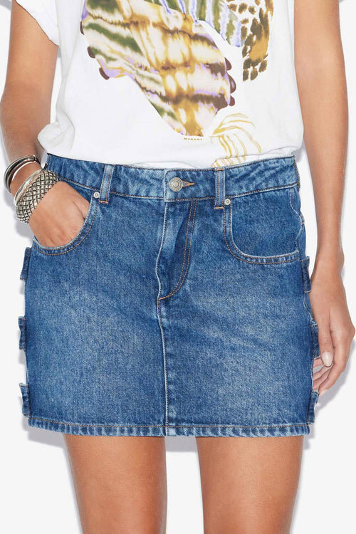 Stessy Short Denim Skirt Stessy Short Denim Skirt
