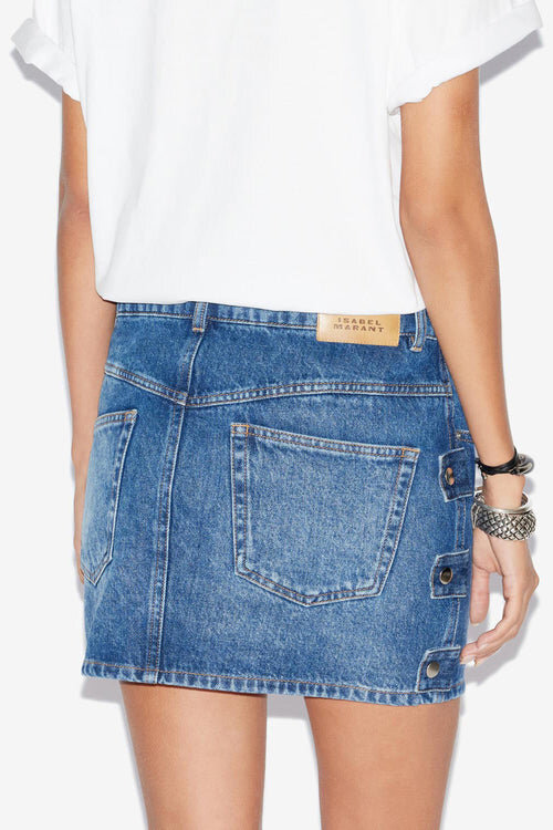 Stessy Short Denim Skirt Stessy Short Denim Skirt