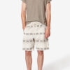 Striped Short-Sleeve Cotton and Linen T-Shirt