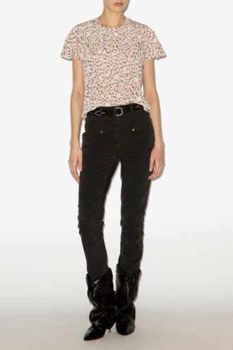 Synda Printed Silk Top Synda Printed Silk Top