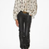 Syra Graphic Pattern Silk Blouse Syra Graphic Pattern Silk Blouse