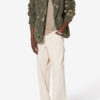Taeliss Quilted Chambray Coat Taeliss Quilted Chambray Coat