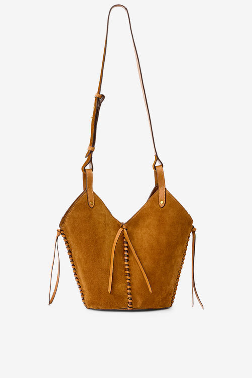 Tampa Mini Suede Leather Bucket Bag Tampa Mini Suede Leather Bucket Bag