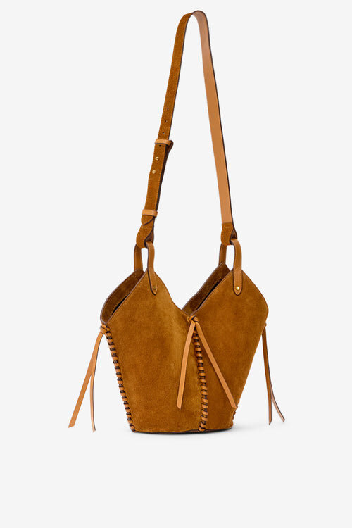 Tampa Mini Suede Leather Bucket Bag Tampa Mini Suede Leather Bucket Bag