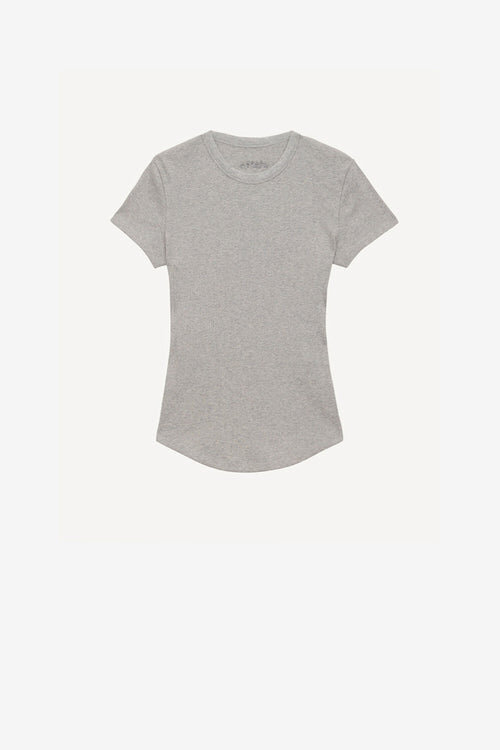 Taomi Ribbed Short-Sleeve Cotton T-Shirt Taomi Ribbed Short-Sleeve Cotton T-Shirt