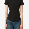 Taomi Ribbed Short-Sleeve Cotton T-Shirt Taomi Ribbed Short-Sleeve Cotton T-Shirt