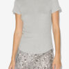 Taomi Ribbed Short-Sleeve Cotton T-Shirt Taomi Ribbed Short-Sleeve Cotton T-Shirt