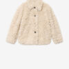 Tarvey Short Curly Faux Fur Coat Tarvey Short Curly Faux Fur Coat