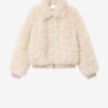Tayma Short Curly Faux Fur Coat