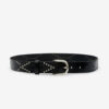 Telly Leather Belt Decorated with Studs Telly Leather Belt Decorated with Studs