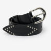 Telly Leather Belt Decorated with Studs Telly Leather Belt Decorated with Studs
