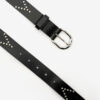 Telly Leather Belt Decorated with Studs Telly Leather Belt Decorated with Studs