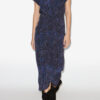 Terena Printed Silk Midi Dress Terena Printed Silk Midi Dress