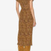 Terena Printed Silk Midi Dress Terena Printed Silk Midi Dress