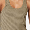 Thea Striped Cotton and Linen T-Shirt Thea Striped Cotton and Linen T-Shirt